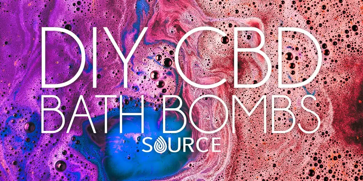 CBD bath bomb