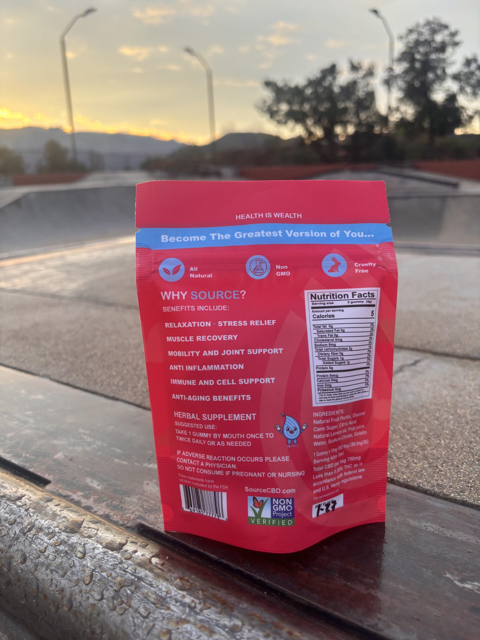 CBD Gummies – Sour Power (30ct | 15mg Each) - Image 2