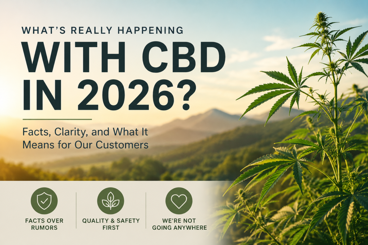 What’s really happening with CBD in 2026 infographic explaining new hemp laws and payment processing changes.