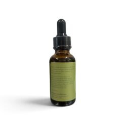 Source CBD Replenish Hair Serum bottle showing directions for use